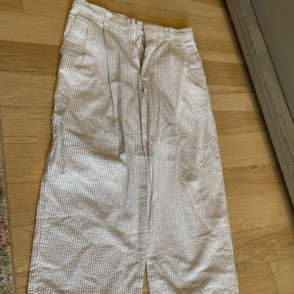 Seersucker pants